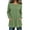 Green, variant on Mgmyaa Women's Round Neck Long Sleeve Tunic Top with Front Pockets Casual Solid Color Loose Fit Pullover Shirt