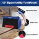 thumbnail image 3 of Paquete de 2 bolsas para herramientas WORKPRO 12 con cremallera para guardar herramientas, 3 of 7
