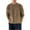 Khaki, variant on Chiccall Mens Crew Neck Sweaters Ribbed Knit Sweater Winter Warm Thick Casual Loose Pullover Sweater
