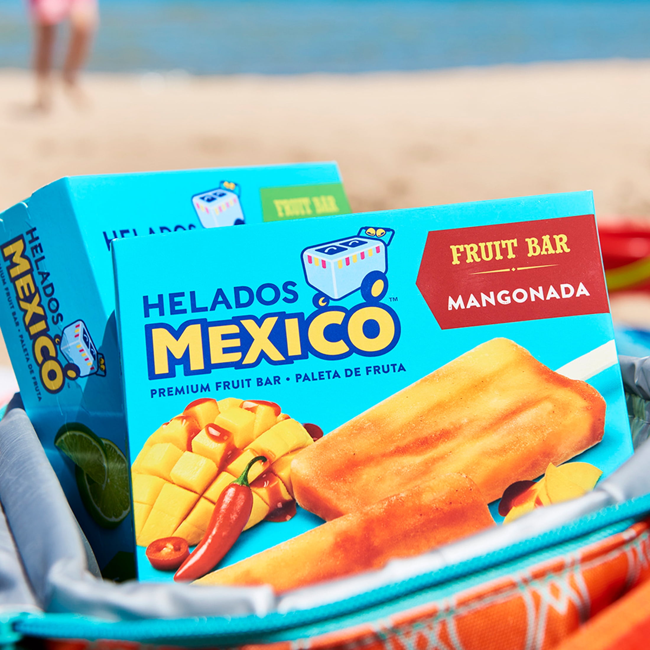 メキシカンマンゴー　グレープアイス Helados Mexico Ice Pops - Refreshing Treats for Employees