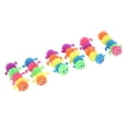 thumbnail image 2 of SHENMO 6Pcs Soft Simulation Inchworm Cat Teaser Toy Pet Cat Teeth Clean Chew Bite Playing Toys, 2 of 15