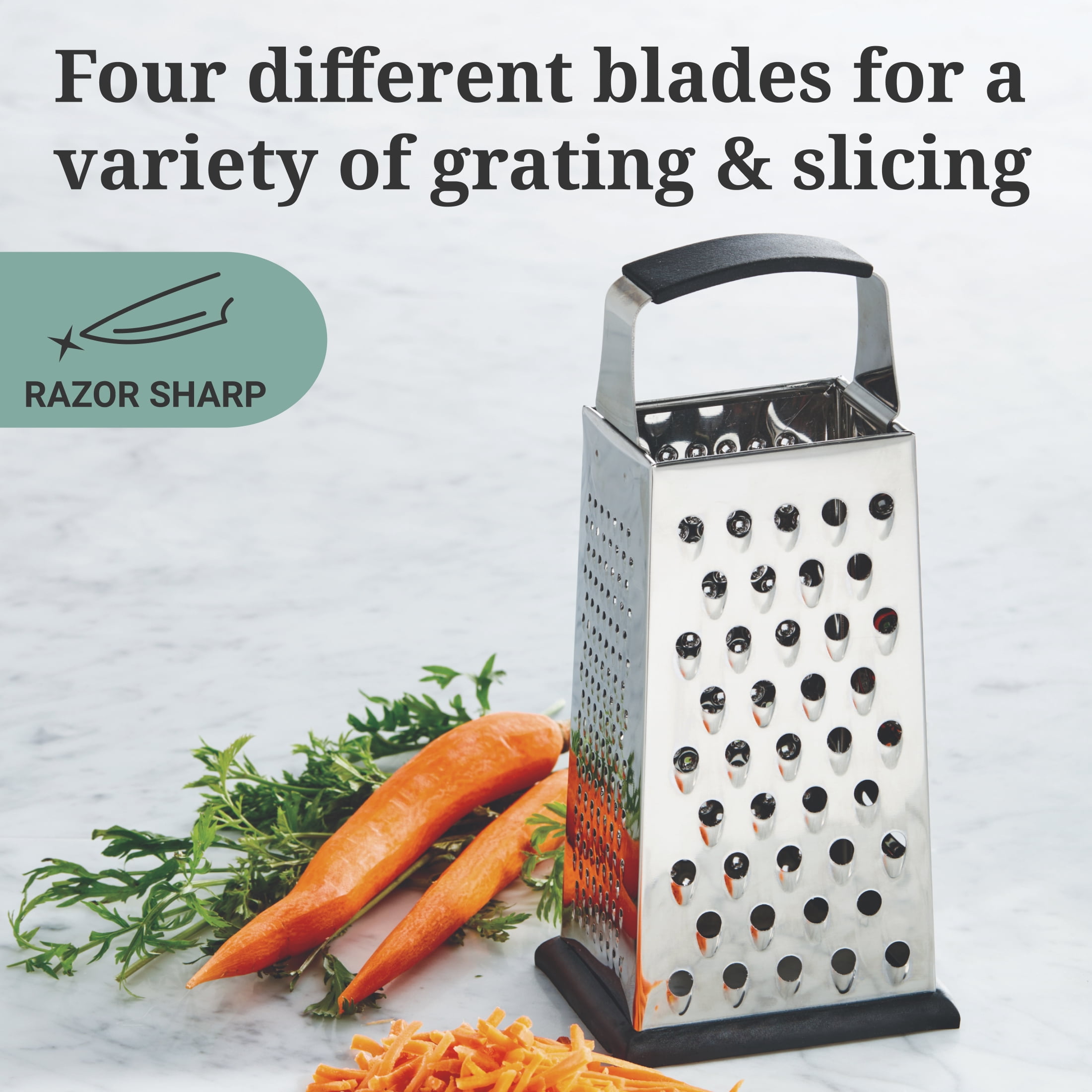 Farberware Professional Stainless Steel 4 Sided Box Grater