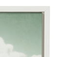 thumbnail image 3 of DesignOvation Sylvie Door County Framed Canvas Wall Art by F2 Images, 18x24 White, Beach Inspired Home Decor, 3 of 6