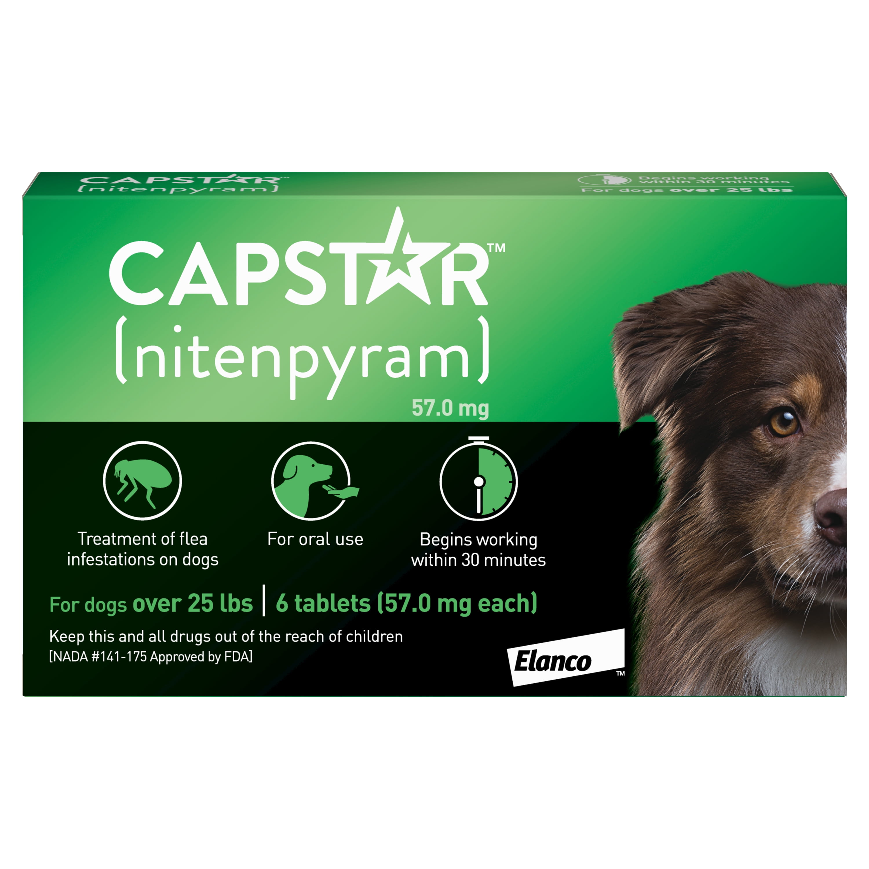 cap action flea pills for dogs