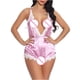 thumbnail image 4 of Lencería sexy, pijamas sexy transparentes de malla en V profunda, honda elástica de una pieza Fridja nalpqowj17141, 4 of 9