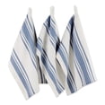 thumbnail image 1 of Design Imports Torchon à Rayures Bleues CAMZ12328 DII Stonewash (Lot de 3), 1 of 2