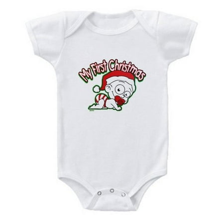 

First Christmas Baby Bodysuit
