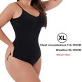 thumbnail image 2 of Body de espalda baja para mujer con control de barriga Shapewear sin costuras esculpir cuerpo Shaper tanga camiseta sin mangas, 2 of 5