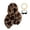 Leopard Print#1, variant on 7 Inch Desk Goose Outfits, Soft Plush Hoodie Costume Set, Stylish Outfit Designed For Magnetic 7 Inch Desktop Goose Statue, Desktop Table Decor