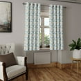 thumbnail image 2 of Ambesonne Grommet Curtain, , 50"x96", Soft Blue Fawn Peach, 2 of 5