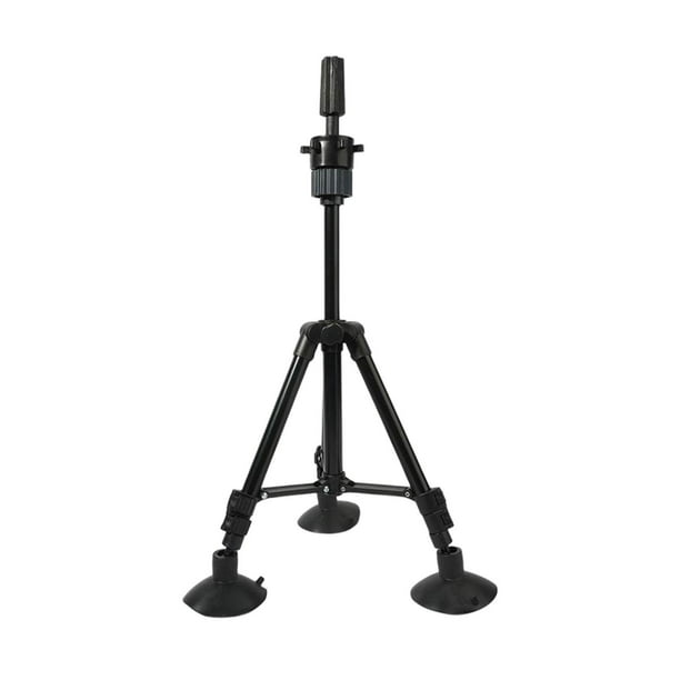 Trípode con Soporte para peluca Salvador Soporte de trípode para peluca 38-75 cm portátil ligero
