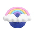 thumbnail image 1 of Soporte PopSockets PopoOut Rainbow Fluff para teléfono, 1 of 6