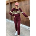 thumbnail image 6 of PRETTYGARDEN Women's Color Block 2 Piece Tracksuit Crewneck Long Sleeve Tops Long Sweatpants Outfits Lounge Sets, 6 of 8