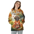 thumbnail image 4 of Hello Fall Mastiff Football Welcome Autumn with Leaves Pumpkins All Over Print 3D Hoodie Unisex Merch Hoodies Mastiffs Dog Lover Gifts Idea - 00012, 4 of 6