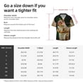 thumbnail image 5 of Fotbe Squirrels Eating Peanuts On The Tree Camisa Estampada de Manga Corta para Hombre, Casual de Verano, Estilo Playero, Sin Arrugas-Medium, 5 of 5