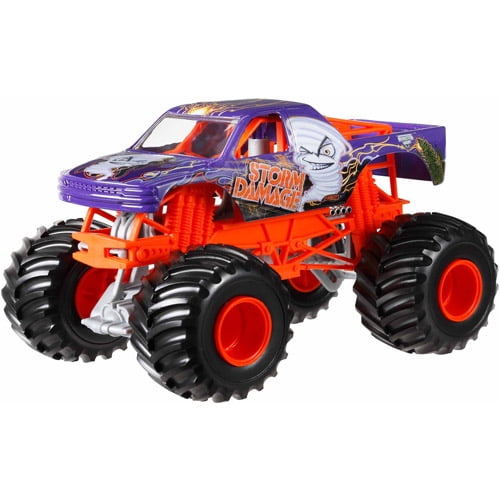 storm damage monster truck toy