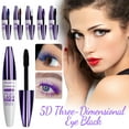 Penkiiy 5D Primer Mascara Blue Mascara Long Lasting Thick Smudge
