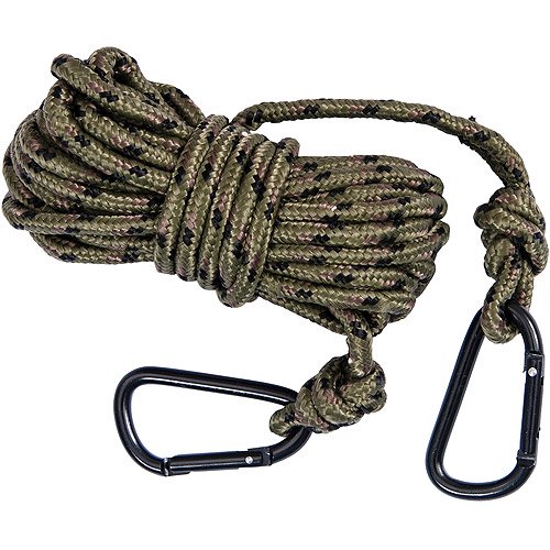 rope with carabiner on both ends