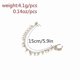 thumbnail image 3 of Fashion Punk Alloy Gold Silver Color Sexy Tassel Chain Earrings Nose Clip For Women Party Piercing Body Jewelry Banmo, 3 of 5