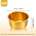 thumbnail image 4 of NOGIS 8 Pcs Small Sauce Cups, Ramekin Sauce Dipping Bowl 60ML Mini Sauce Cups Pudding Condiment Cups for Home Party Restaurant (Gold), 4 of 7