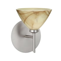 Besa Lighting - Domi - 1 Light Mini Wall Sconce In Contemporary Style-6.75