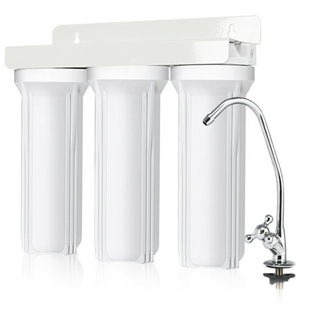 3 Stage Under Sink Water Filter System Water Filtration W