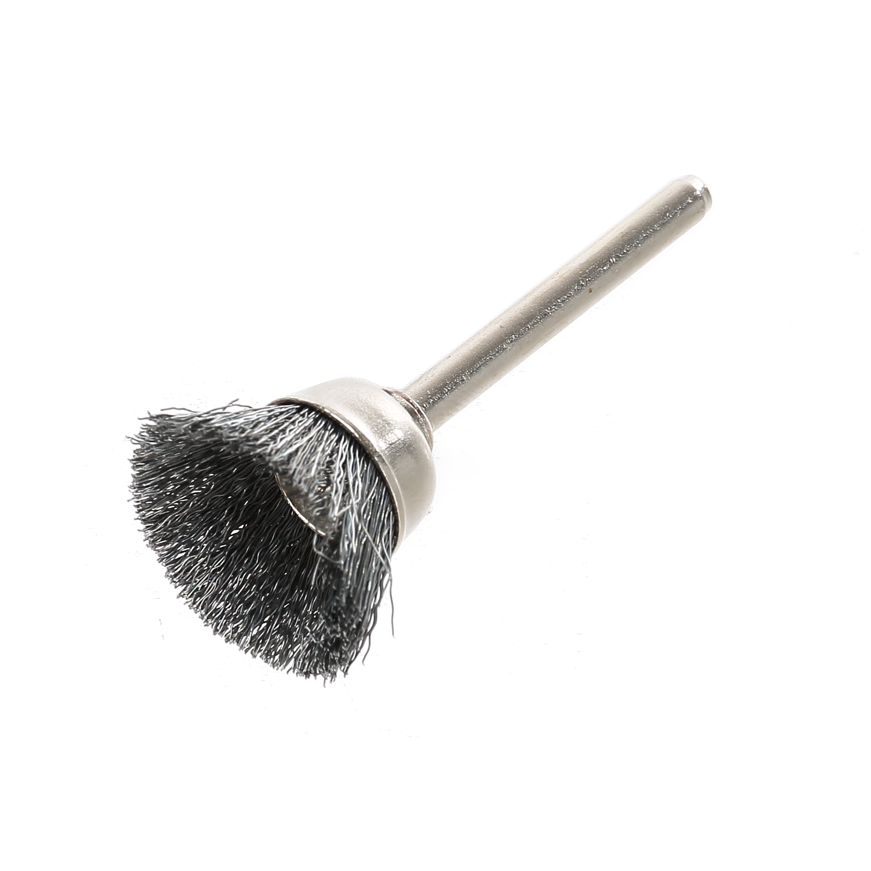 Hyper Tough 4 Piece 1/2 inch Carbon Steel Brushes for Removing Oxidation in Abrasives