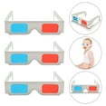 thumbnail image 4 of 50 unids Moda Películas Gafas 3D Cartón Gafas Universal Anaglyph Glasses 3D, 4 of 8