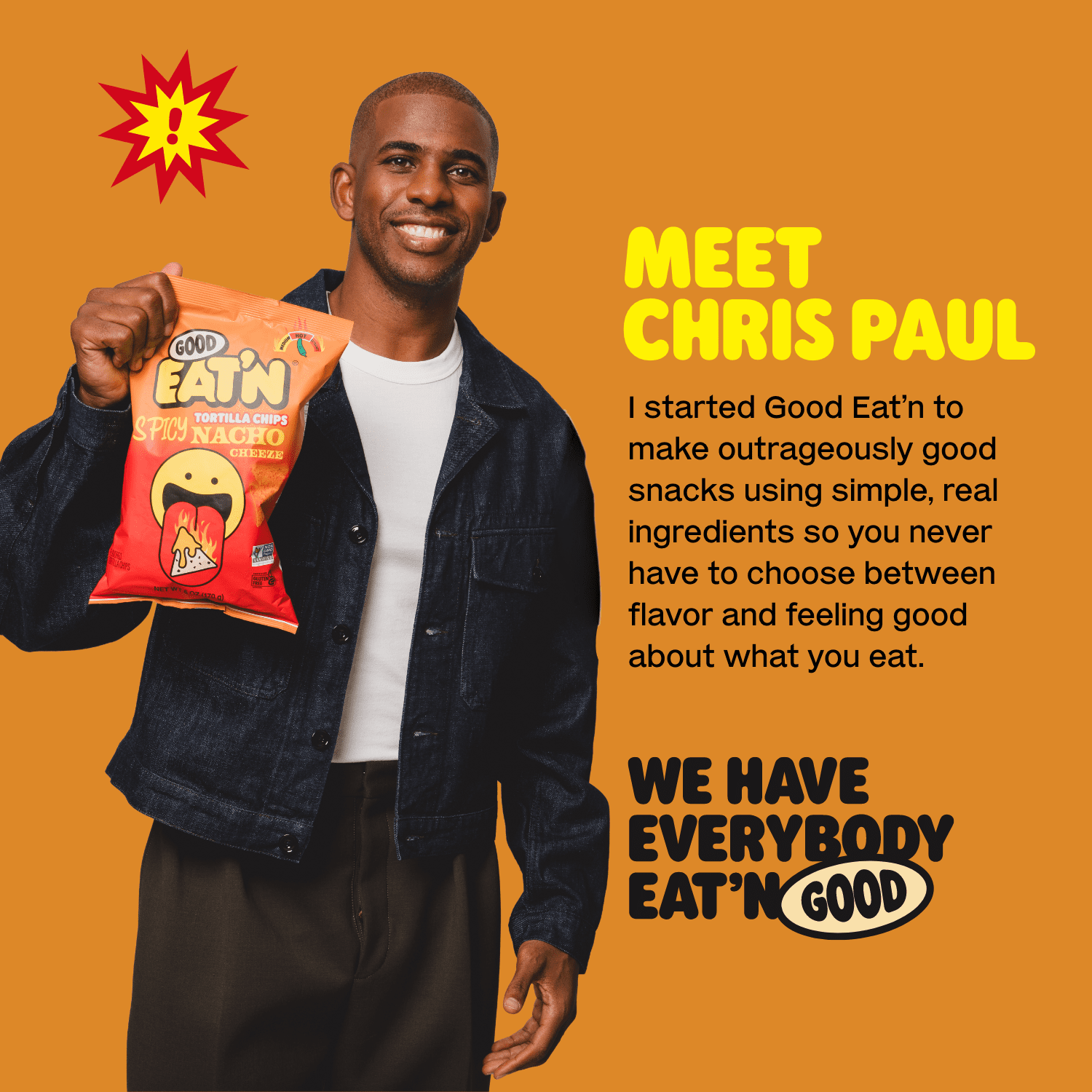 (9 pack) Good Eat'n Nacho Cheeze Tortilla Chips, Non-GMO Corn Snack, Gluten-Free, Vegan, 6oz