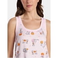 thumbnail image 3 of Halloween Women's Hacci Knit Tank Top and Shorts Pajama Set from Way to Celebrate, 2-Piece, Sizes XS-3X, 3 of 4