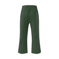 thumbnail image 4 of Aqestyerly Men's Summer Capri Pants - Elastic Waist,Side Pockets,Drawstring Design for Casual Summer Wear, 4 of 5