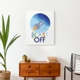 thumbnail image 4 of Creative Products Blast Off 20x24 Canvas Wall Art, 4 of 5
