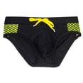 thumbnail image 3 of FcBaudy Men's Low Waist Solid Color High Vent Swimming Trunks Underpants Men Pants, 3 of 7