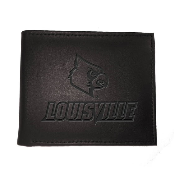 Black Louisville Cardinals Hybrid Bi-Fold Wallet