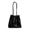 thumbnail image 1 of Cubo Elegante Bolso Bolsas Simples La Mujeres PU Capacidad Color Sólido Desplazamiento Suave, 1 of 9