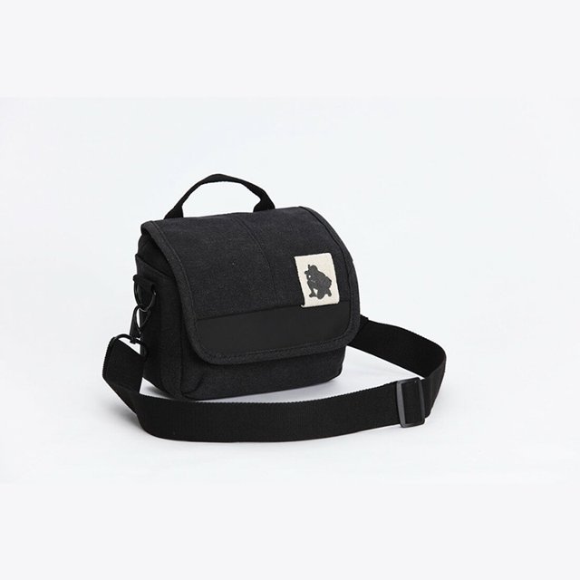 Sac pour Appareil Photo Reflex Numérique pour Canon EOS R100 R10 R50 R7 RP 250D 200D M200 M50 M6 SX70 SX60 Nikon ZFC Z50 Z30 Z5 D3500 B700 B600 P530 P610 Noir