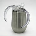thumbnail image 5 of Baby Sippy Cup With Handle Double Layer 304 Stainless Steel BPA Free(Natural Color), 5 of 5