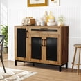 thumbnail image 2 of Gymax 48'' Sideboard Buffet Cabinet w/Drawer & Removable Shelves for Kitchen Entryway, 2 of 10