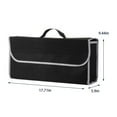 thumbnail image 2 of Car Trunk Organiser Toolkits Storage Bag Waste Basket Folding Organising Storage Bag, 2 of 7