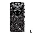 thumbnail image 1 of Bufanda mágica de media cara con diseño de calavera, sin costuras, protección cálida para el cuello, equipo para exteriores, máscara, 1 of 7