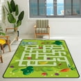 thumbnail image 3 of Soft Rug Large Area Rugs, Carrot Bunny Maze Comfortable Indoor Carpet, Baby Play Mat for Living Room Bedroom Nursery Home Decor Floor Mat, 80x58inch, 3 of 6