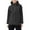 Black, variant on Women's Plus Size Lightweight Windbreaker Jacket Packable Hooded Fall Outerwear for Comfort