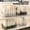 Gray, variant on Seasoning Packet Organizer Spice Tea Packets Storage Box with Adjustable Dividers Transparent Plastic Storage Caddy for Kitchen Pantry Cabinet Snacks