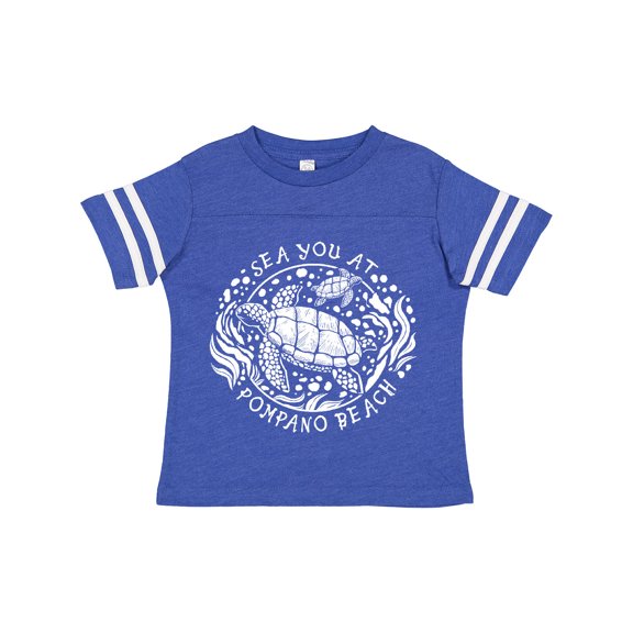 Inktastic Sea You at Pompano Beach Boys or Girls Toddler T-Shirt