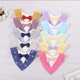 thumbnail image 2 of 30X Gentlemen's Style Pet Puppy Dog Cat Bandanas Adjustable Kids Baby Dog Cotton Scarf Bibs Pet Accessories Pet Products ShopWise Round, 2 of 7