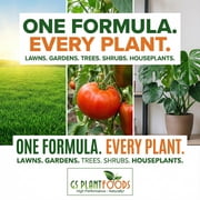 GS Plant Foods Organic Kelp Fertilizer Boost - Seaweed Extract, Plant-Based, OMRI Certified, Concentrated, Easy to Mix, Natural and Organic Solution for Gardens, Lawns, and Soil, 1 Quart, Liquid.