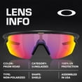thumbnail image 4 of Oakley OO9403 Sphaera Shield Shaped Non-Polarized Sunglasses for Men & Women - Includes Official Eyewear Kit - Matte Black Frame with Prizm Road Lens, 4 of 7