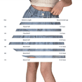 thumbnail image 3 of Coerni A Line Pleated Denim Skirt for Girls High Waist Uniform Tennis Skater Skirts Skort Cute Elastic Waistband Washed Clothes, 3 of 6