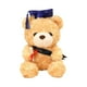thumbnail image 1 of Muñeco de oso de 28 cm que acompaña el sueño del hogar decorativo lindo oso de peluche de peluche para Sombrero azul, 1 of 9