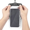 thumbnail image 5 of onn Waterproof Phone Pouch, Clear Compatible with iPhone, Samsung, Google, and Huawei with screens up to 7”, 5 of 6